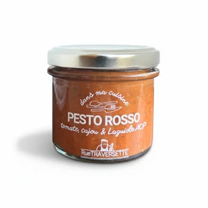 Vegetarische smaakmaker │ Pesto Rossosaus ▸ Tomaat, Cashew en Laguiole AOP