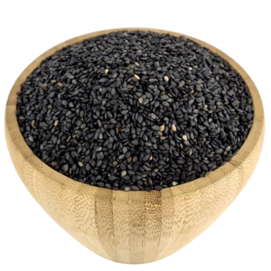 Organic Whole Black Sesame Seeds in Bulk