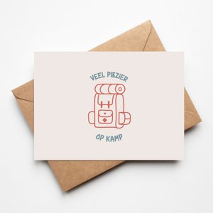 Camp ticket backpack