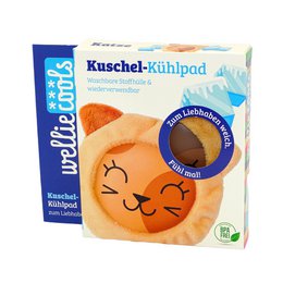 Welliecools cooling pad with plush cover display, 24 pieces