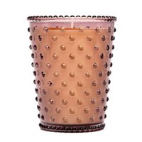 Simpatico Hobnail Glass Candle 16oz #36 Beach Plum