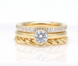Indsæt ring indeni 3 mm vendt guld
