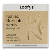 Konjac Face Scrub empfindliche Haut (weiß)