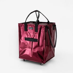 Hulkenbag Large Cosmic Red with built -in cover