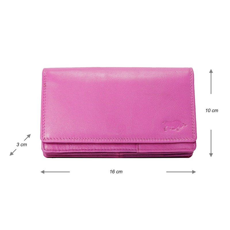 Cartera Mujer Piel Vaqueta - RFID Antideslizante - Cartera Mujer Ideal