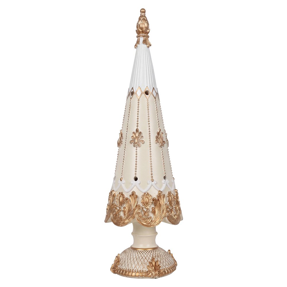 Kerstdecoratie Kerstboom Wit Kunststof