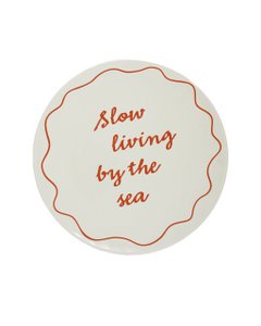Dessertplatte "Slow Living By the Sea" Vacay Stimmung