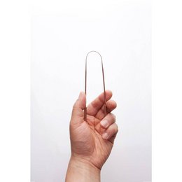 Copper tongue scraper