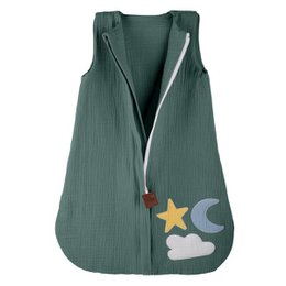 Hi Little One - 2-laags mousseline Day & Night Tiffany