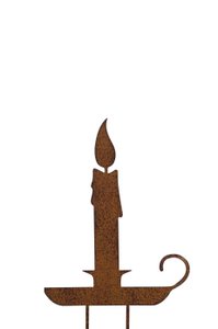 Kerze in Teller z. St.