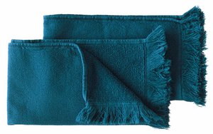 Lot de 2 serviettes invités Luna Orage 50 x 30