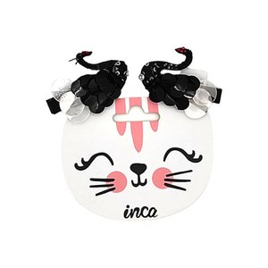 Schwanenhaarstift mit Pailletten - 2 Einheiten