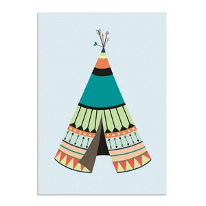 Tipi - Indianen stijl - Tribal