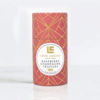 Raspberry Champagne Truffles