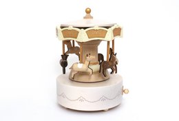 Caja de música carrusel n°17
