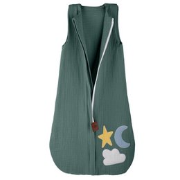 Hi Little One - 2-laags mousseline Day & Night Tiffany
