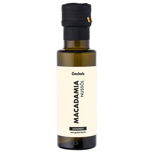 Macadamia nut oil - nutty, noble & perfect for gourmet dishes