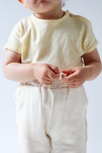 Duurzame Limited Edition babybroek met hoge taille | 100% GOTS-gecertificeerd biologisch katoen