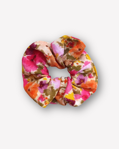 Musselin-Scrunchie • Flowerful Edition
