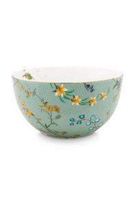 Bowl Jolie Flowers Blue 12cm
