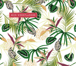 My weekly planner - Tropical