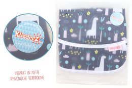 Eetslabbetjes met opvangbakje - Langnek & Wollig
