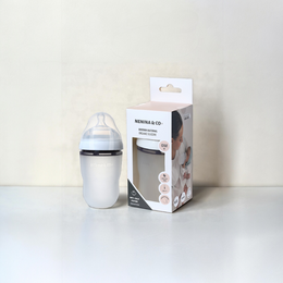 Biberon de qualité Dusty White Nenina & Co
