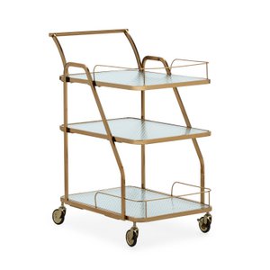 KELNER 63X45X90 GOUD METAAL/KRISTAL TH1341000