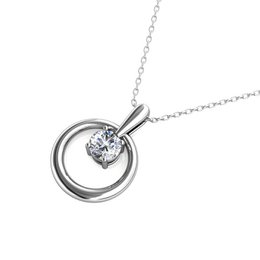 Octavia Pendants - Silver and Crystal