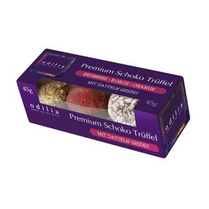 Premium organic chocolate truffle 45g