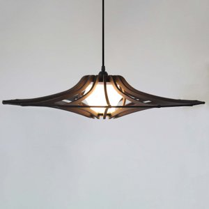 Suspension Design bois noir D65cm SINGING BLACK