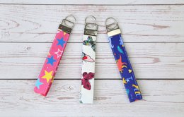 Key Fobs Wristlet, Handmade Key Fobs, Fabric Key Chain, Key Fob, Key Wristlet, Gift for Women, Gift for Men, Key Grip, Key Holder