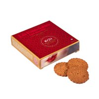 All chocolate shortbread cookies - 100 g cardboard box