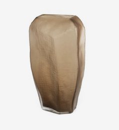 Vaso in vetro marrone (v14686-380chocolate)
