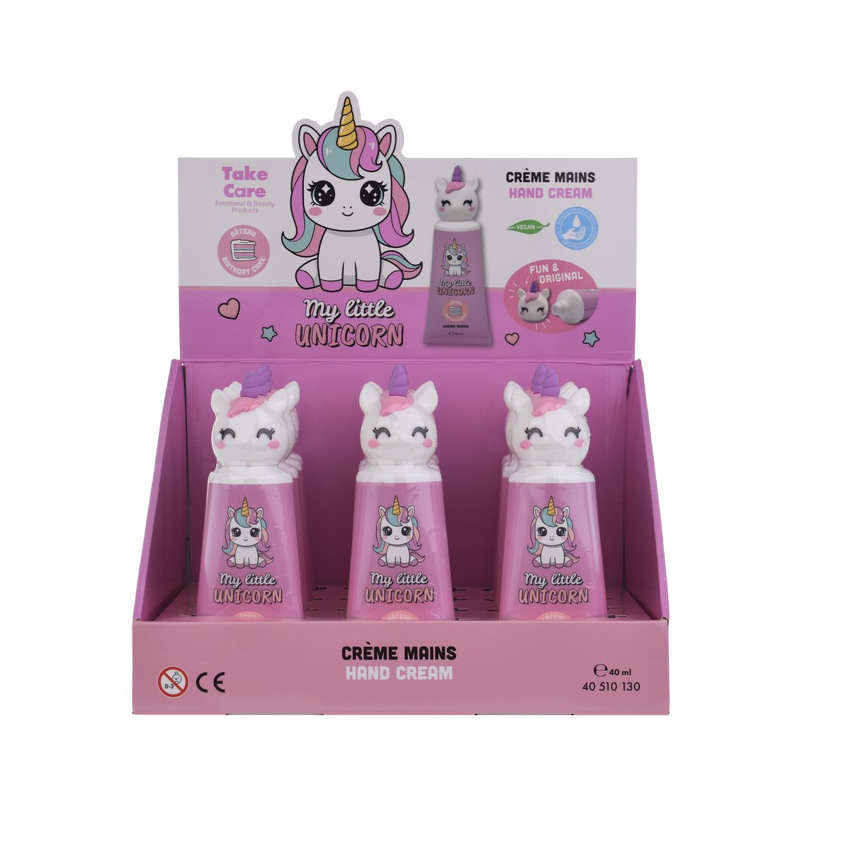 Crème pour les Mains Licorne avec Figurine 3D – 40 ml
