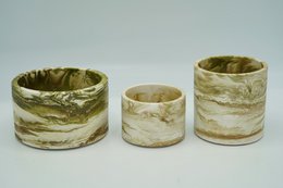 Macetas - Grandes - Impermeables y hechas a mano