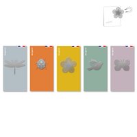 Assortment of 15 metal magnets - Nature