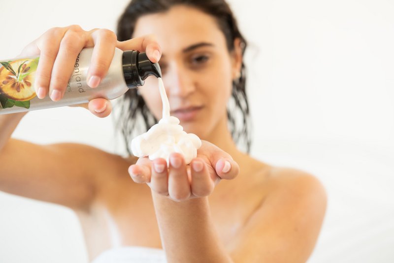 Mousse doccia 200 ml, tè bianco yuzu