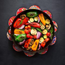 Ceramic Placemats Large Trivets Set of 2 – 18cm