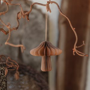 Papierhanger Mushroom - Bruin