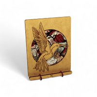 POP-UP ART - Kolibrie Bloem - KOMONI - FP4