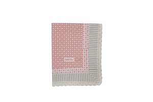 Rosa Tischdecke LOVE 100x100 cm Isabelle Rose