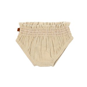 Gewebter Bloomer Gold Glitter Baby | Bloß rosa