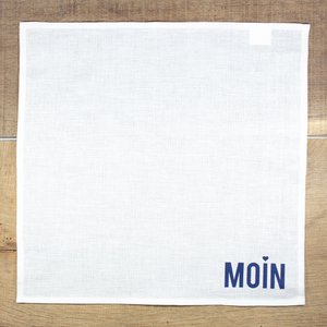 maritime half-linen napkin Hello