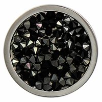 Coin disc black zirconia