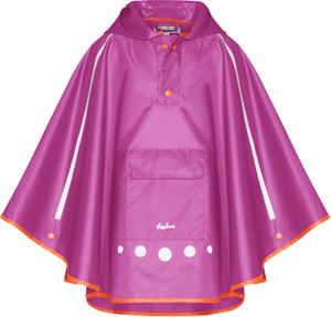 Rain Poncho foldable - beere