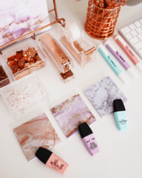 Set di note adesive con pietre preziose