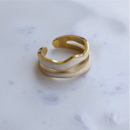 Doe - Double Layer Ice Cream Enamel Glaze Rings