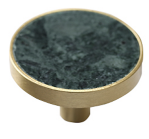 Green Marble Knob/handle Dia 3 cm.