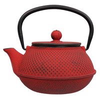 Teaclassix Arare theepot 0,80 ltr, Japans rood